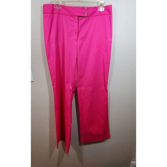 Casual corner pink stretch pants - Picture 1 of 7
